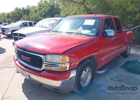 2001 GMC Sierra 1500 Sle from USA, damaged, VIN 2GTEC19T611199920